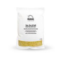 Dead Sea salt bath salt 4.5kg large capacity, lemon 4500g white