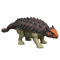 Mattel Jurassic World Rėkiantis Ankilozauras Veiksmo Dinzauras Amžius 4+ ir JGB90 Figūrėlė, Vaikų Žaislas, Apie. 25,5 cm ilgio, į viršų, rudas, black