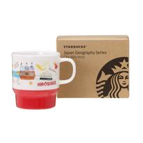 Hiroshima Mug 355ml Japan Geography Series Starbucks Starbucks coffee 2016 beige