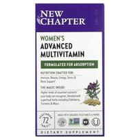 New Chapter, Women's Advanced Multivitamin, 72 vegetable tablets
