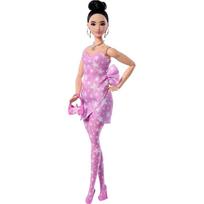 Barbie Deluxe Style Pink Dress Dress-up Doll and House Playset Ages 4 and Up JJN71