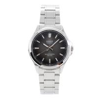 CASIO Standartinis Saulės Energija Varomas Analoginis Laikrodis MTS-RS100D-1A Vyriškas Safyro Stiklo Korpusas, 5 ATM Atsparus Vandeniui Dizainas juoda