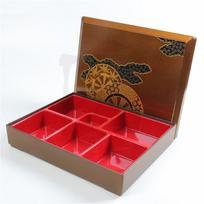 Japanese Style Room Temperature Plastic Bento Box red