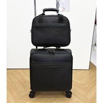 Li Shen Portable Luggage Set with Code Lock black