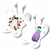 PEARLCARE Pearl Care V-Line Ceramic Gua Sha Massager V-line hanbok white
