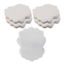 Apsauginis įklotas nuo prakaito pažastų srityje Unisex vėsus kvėpuojantis pažastų sugeriantis įklotas 12cmx11.3cm, baltas, neaustinis, 1 vnt. gray