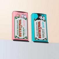EUTHYMOL sveiko kvėpavimo saldainiai „Sanrio“ bendradarbiavimo projektas: Pasirinkite 1 iš 2 skonių (Vėsinantis persikas / šviežias eukaliptas) Cooling Peach blue