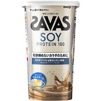 Meiji Zavas Soy Protein 100 Milk Tea Flavor 11 Servings 224g ZABAS ZABAS 1 set