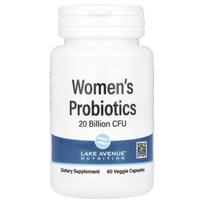 Lake Avenue Nutrition, Women's Probiotic, 20 Billion CFU, 60 Veggie Capsules