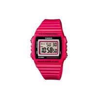 CASIO G-Shock W215H-4A Pilkas laikrodis W-215H-4A W-215H-4A Pink Watch Case red