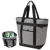 Solo Sapiens Insulated Cooler Large The Strongest Insulated Keeps You Durable and Large Capacity Solo Sapiens HiePo Cooler Box Soft Soft Cooler Lunch pilka spalva