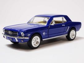 Kinsmart Ford Mustang 1964 Model Blue Diecast Car KT5351 1/2 1/36 mėlyna