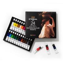 Eternal Art akvareliniai dažai, 24 spalvos, 12 ml, Korėjos žaislų reikmenys