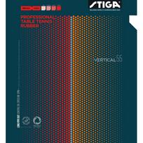 STIGA Stalo teniso guma Aukšto grūdėtumo guma Vertikalus 55 Raudona Plona 1710550513 black