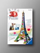 Ravensburger 3D Puzzle Eiffel Tower Love Edition 224 Pieces white