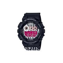 CASIO G SHOCK Quartz Movement Resin Strap Watch Men's Watches Pink Watch Dial GD-120LM-1A Black black