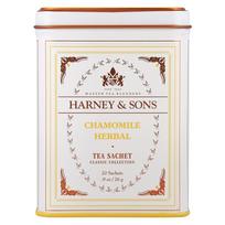 Harney & Sons Fine Tea Chamomile Herbal Tea Bags, 20 Count (26g) white