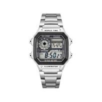 CASIO individualus laikrodis modifikuota serija atsparus vandeniui šviečiantis 200m Kvarcinis unisex juodas ciferblatas AE-1200WHD-1A AE-1200WHD-1A(Watch8-GaiZhuang-JiXieMiCai) juoda