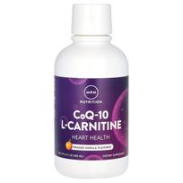 MRM Nutrition, Kofermentas Q10 L-karnitinas skystis, Apelsinų-vanilės skonio, 16 fl oz (480 ml)