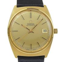 OMEGA Watches vintage Plated Gold goldDial Stainless Steel Mechanical Automatic Analog display mens Used