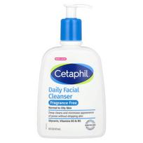 Cetaphil Daily Facial Cleanser, Fragrance-Free, 473ml (16 fl oz) blue
