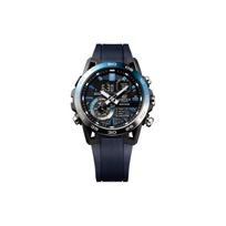 CASIO EDIFICE series 100 meters waterproof Quartz resin strap men and women same style black dial ECB-40YNP-1AJF juoda