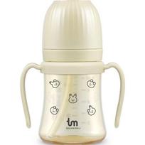 Toby & Molly Dobbani PPSU puodelis su šiaudeliu vaikams 180ml, vanilės spalvos, 1 vnt. white