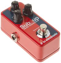TC Electronic Octaver Pedal SUB 'N' UP Mini Black juoda