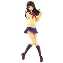 Juya Sosai Girls' Garden Yuki Madoka [Momozakura High SchoolWinter Uniform] Height approx. 150mm 110 scale plastic model JK001 beige