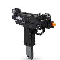 Draugas Micro Uzi DIY surenkamas žaislinis ginklas, mišri spalva black