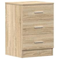 Spintelė prie lovos CFE543933, 38x35x56 cm, ruda