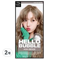 Mise-en-scène New Hello Bubble 10AB hair dye, 10A ash beige, 2 pcs. gray