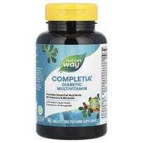Nature's Way, Completia, multivitaminas diabetikams, 90 tablečių