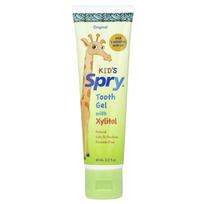 Xlear, Spry® vaikams, Ksilitolio dantų pasta, nuo 3 mėn., Originali, 2 fl oz (60 ml) beige
