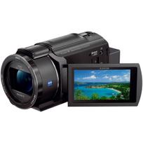 SONY 4K vaizdo kamera Handycam 64GB vidinė 20x optinis erdvės optinis vaizdas B FDR-AX45A (2022 metų modelis) Juoda, Atmintis, Priartinimas, Stabilizavimas, FDR-AX45A juoda