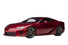 AUTOart mastelio Lexus LFA paruoštas modelis 1/18 (Perlinė raudona) black