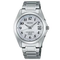 Seiko Selection Titano Saulės Laikrodis SBTM223 Vyriškas Radijo Bangomis Valdomas