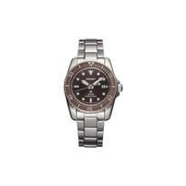 SEIKO 200m atsparumo vandeniui Kvarcinis Mechanizmas Nerūdijančio Plieno Apyrankė Laikrodis Vyriški Laikrodžiai Kavos Spalvos Ciferblatas SNE571P1 SNE571P1 Brand gray