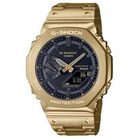 CASIO Unisex Pilno metalo serijos juodas laikrodis GM-B2100GD-9A GM-B2100GD-9A Black Dial beige