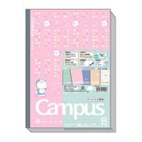 Showa Note Doraemon Sąsiuvinis Drobė Taškuotas B Liniuotas LOVE DORAEMON 119214004 5 vnt. pakuotė white