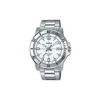 CASIO Men Standard Series Blue Watch MTP-VD01D-7E MTP-VD01D-7E Silver Watch Case gray