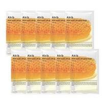 ABIB Švelnios rūgštinės pH lapų kaukė Honey Fit 10P beige