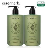 Essenherb Arbatmedžio giliai valantis galvos odos šampūnas 500ml+500ml, 2 vnt. beige