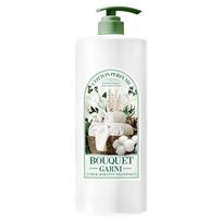Bouquet Garni Silk Keratin Shampoo Cotton Perfume Scent, 1.5L, 1 unit white