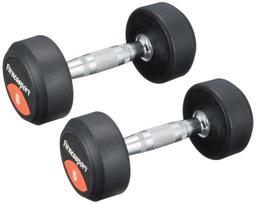 EVERNEW Guminis hantelis 5kg ETB464 black