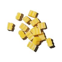„Ugly Soap“ nešiojamas vienkartinis „viskas viename“ muilas, 91 g, 30 vnt., 1 vnt. yellow