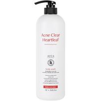 Abka Acne Clear Houttuynia cordata body wash, 1 pack, 1L white