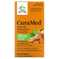 Curamed, Labai gerai įsisavinamas kurkuminas, 750 mg, 60 minkštųjų kapsulių