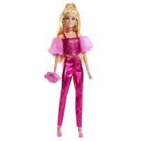 Barbie Deluxe stiliaus rožinės kelnės stiliaus apsirengimo lėlių namelis žaidimams, nuo 4 metų, rožinis, JFP40 pink