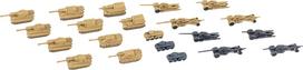 MI Series WW2 German Military Vehicle Set Metal Super Heavy Tank Maus Plastic Model Kit MI11SP Pit-Road 1/700 3 & E-100 (1 each) gray